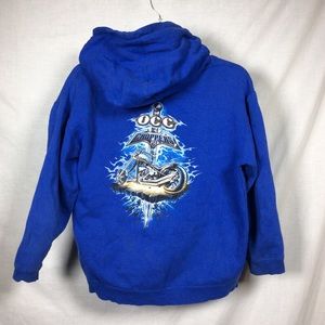 Orange County Choppers Boys Blue Sweatshirt, Sz M